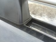 Citroen Nemo 2007-2017 Reducere!!! Bare Longitudinale Gri Metalizat (Picioare Plastic) foto 3