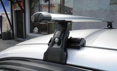 Chevrolet Aveo T250 2005-2011 Bare Portbagaj CAMEL (Crom, Pereche) foto 1