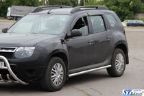Dacia Duster 2008-2018 Tevi Laterale (2 buc, Otel Inoxidabil) foto 2