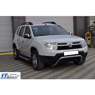 Protectie Fata ST011 (Otel Inoxidabil) Dacia Duster 2008-2018 foto 3