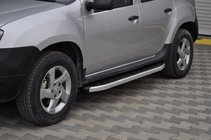 Renault Duster 2008–2017 Praguri Laterale Fullmond (2 buc, Aluminiu) foto 1