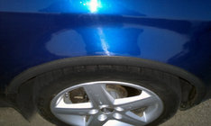 Audi A6 C5 2001-2004 Extensii aripi (4 buc, negre) foto 1