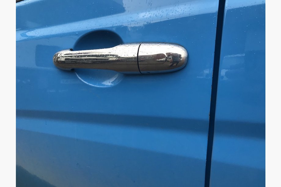 Mercedes Viano 2004-2014 Capace manere usi inox 3 buc, OmsaLine - Otel Inoxidabil Italian Foto 5