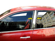 Renault Megane II 2004-2009 Capace stalpi inox (2 buc) foto 1