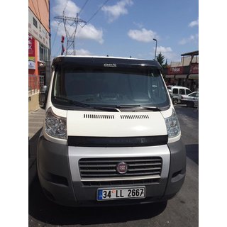 Viziera parbriz (negru lucios, 5mm) Peugeot Boxer 2006-2025 foto 4