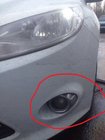 Ford Focus III 2011-2017 Capace crom pentru proiectoare ceata (2 buc, plastic) foto 5