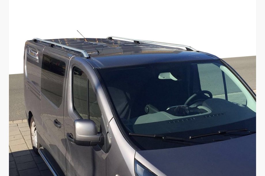 Opel Vivaro 2015-2019 Bare longitudinale Skyport (argintiu) Ampatament Scurt Foto 3