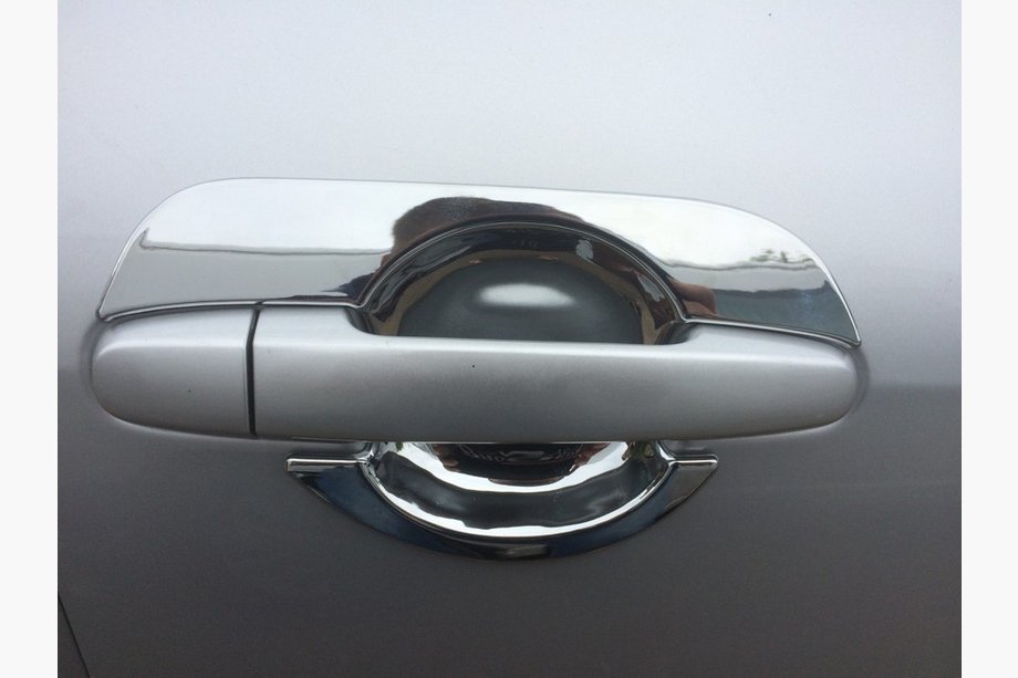 Mazda 3 2009-2013 Cuvete manere cromate cu petale (4 buc, plastic) Image