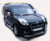 Opel Combo 2012-2018 Protectie Fata ST014 (Inox) 60/60 mm foto 1