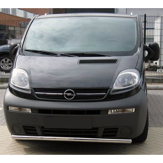 Protectie Fata ST008 (Inox) Opel Vivaro 2001–2015 foto 1