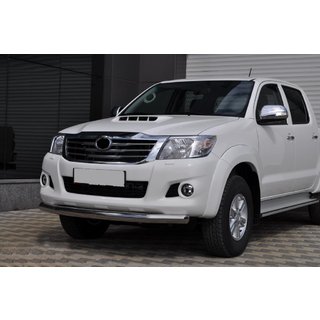 Protectie Fata ST008 (Inox) Toyota Hilux 2006-2015 foto 2