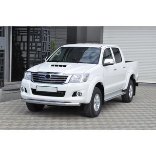 Protectie Fata ST008 (Inox) Toyota Hilux 2006-2015 foto 4