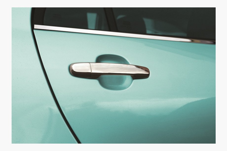 Daihatsu Terios 2006-2017 Capace Cromate Manere Usi (4 buc, Otel Inoxidabil) Image