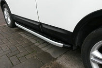 Nissan Qashqai 2010-2014 Praguri laterale Fullmond (2 buc, aluminiu) foto 5