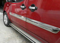 Fiat Doblo I 2005-2010 Molding Usa Model Lat (4 buc, Inox) OmsaLine - Otel Inoxidabil Italian foto 3