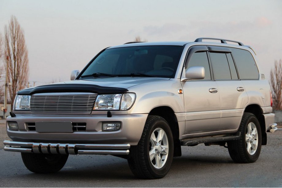 Toyota Land Cruiser 100 1998-2007 Bara Fata ST015 (Inox) Image