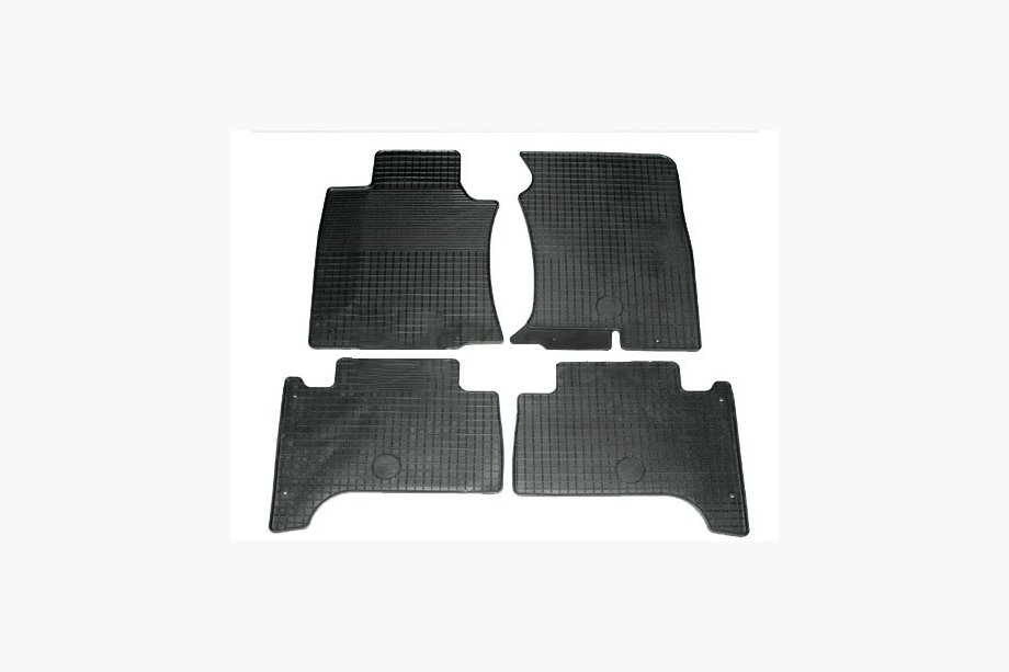 Toyota Land Cruiser Prado 120 2002-2009 Covorase cauciuc (4 buc, Doma) Image
