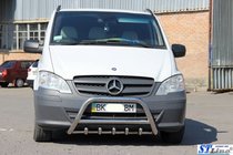 Mercedes Viano 2004-2014 Bullbar WT003/004 (Inox) foto 3