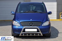Mercedes Viano 2004-2014 Bullbar WT003/004 (Inox) foto 7