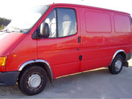 Ford Transit 1991-2000 Extensii aripi (4 buc, inox) foto 1
