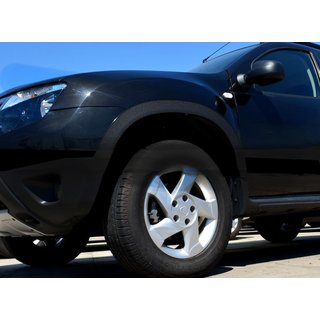 Extensii aripi (4 buc, Negru metal) Dacia Duster 2008-2018 foto 1