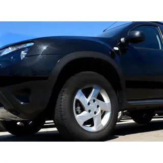 Extensii aripi (4 buc, Negru metal) Renault Duster 2008–2017 foto 1