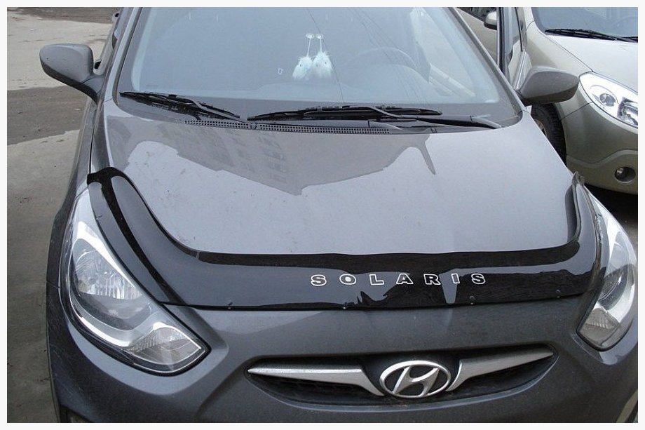 Hyundai Accent 2011-2017 Deflector capota 2010-2014 (VIP) Image
