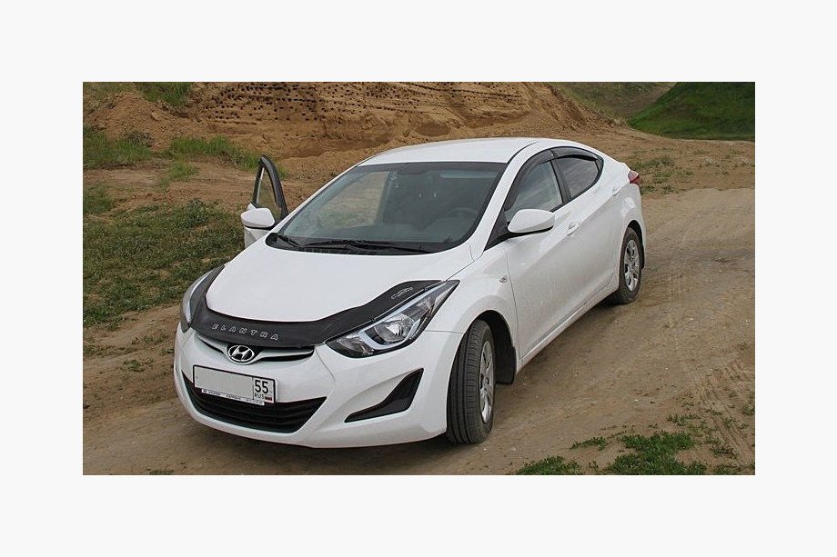 Hyundai Elantra (MD/UD) 2011-2015 Deflector Capota VIP Image