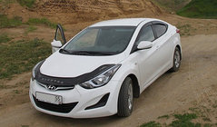 Hyundai Elantra (MD/UD) 2011-2015 Deflector Capota VIP foto 1