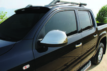 Volkswagen Amarok 2010-2022 Capace Oglinzi (2 buc, Otel Inoxidabil) foto 1