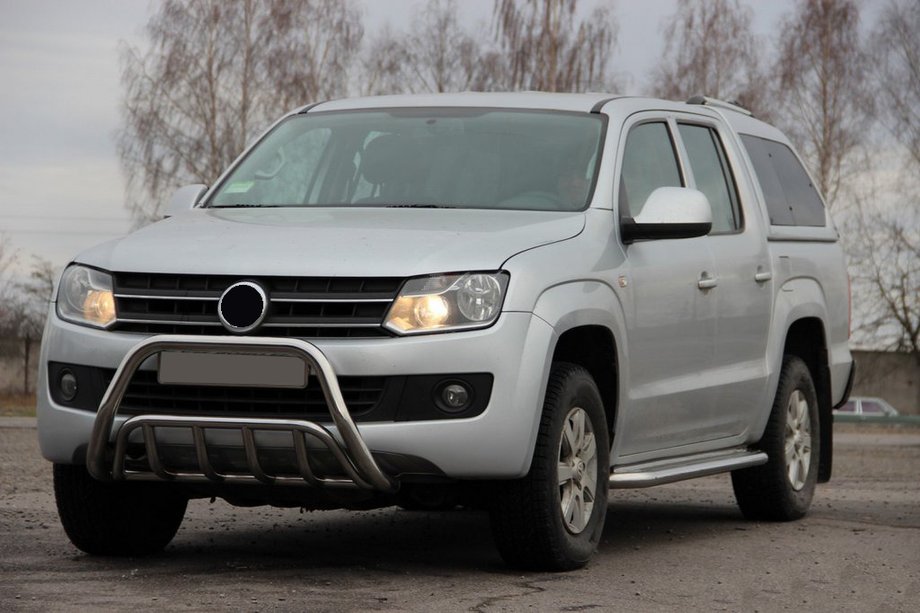 Volkswagen Amarok 2010-2022 Bullbar WT002 (Otel Inoxidabil) Image