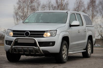 Volkswagen Amarok 2010-2022 Bullbar WT002 (Otel Inoxidabil) foto 1