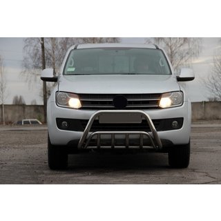 Bullbar WT002 (Otel Inoxidabil) Volkswagen Amarok 2010-2022 foto 2