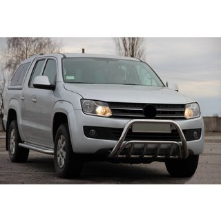 Bullbar WT002 (Otel Inoxidabil) Volkswagen Amarok 2010-2022 foto 3
