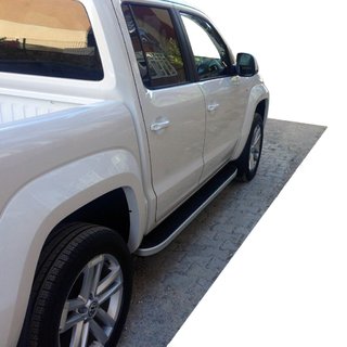 Praguri Laterale Tayga Grey (2 buc, Aluminiu) foto 1