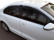 Volkswagen Jetta 2011-2018 Deflectoare geamuri cu banda cromata (4 buc, Niken) foto 1
