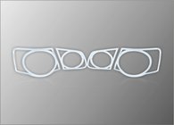 Volkswagen Jetta 2006-2011 Capace Cromate Stopuri (2 buc, plastic) foto 1