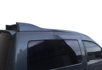 Volkswagen Caddy 2004-2010 Bare longitudinale cu spoiler HRV-type (grund pentru vopsire) foto 1