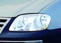 Volkswagen Caddy 2004-2010 Capace Faruri (2 buc, Otel Inoxidabil) foto 4