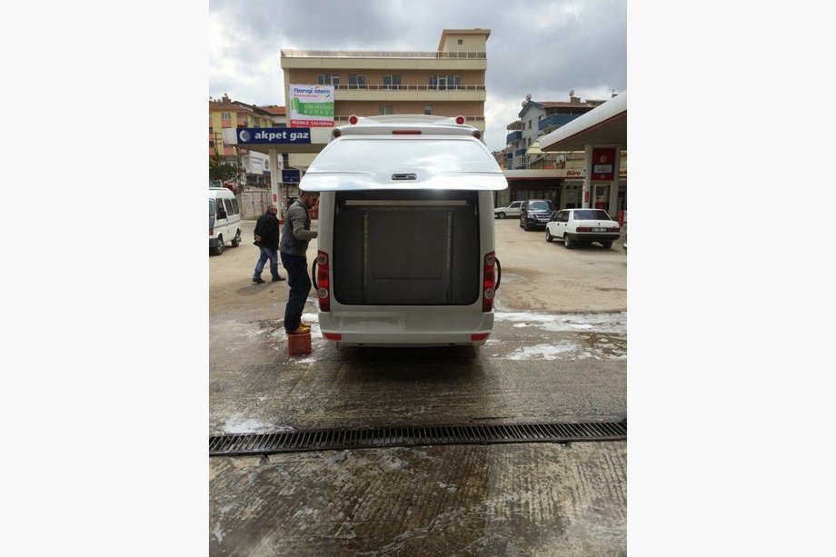 Volkswagen Crafter 2006-2016 Bare portbagaj plafon (grund pentru vopsire) Foto 14