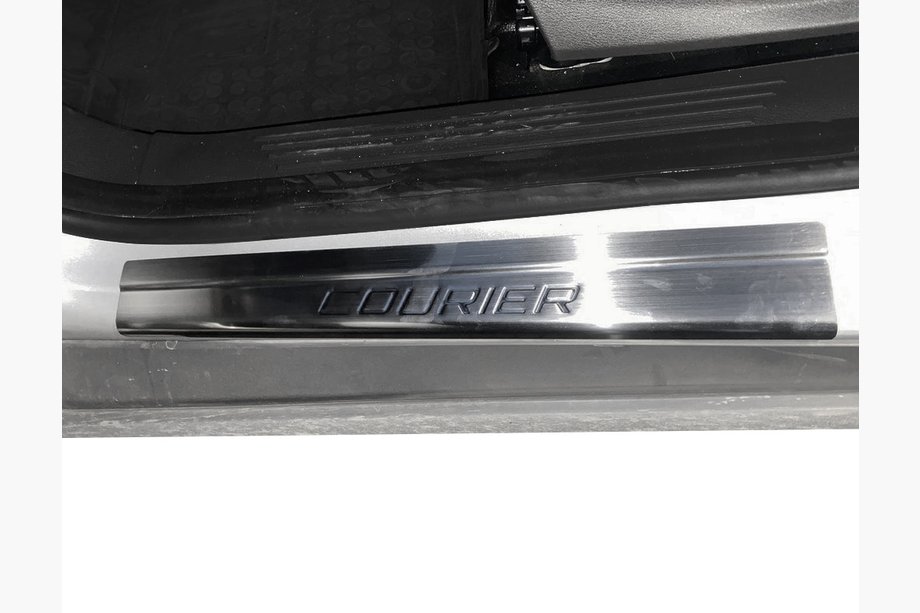 Ford Courier 2014-2023 Praguri Carmos V1 (4 buc, inox) Foto 2