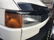 Volkswagen T4 Caravelle/Multivan 1990–2003 Sprancene Faruri Capota Inclinata (2 buc) Negru Lucios foto 2