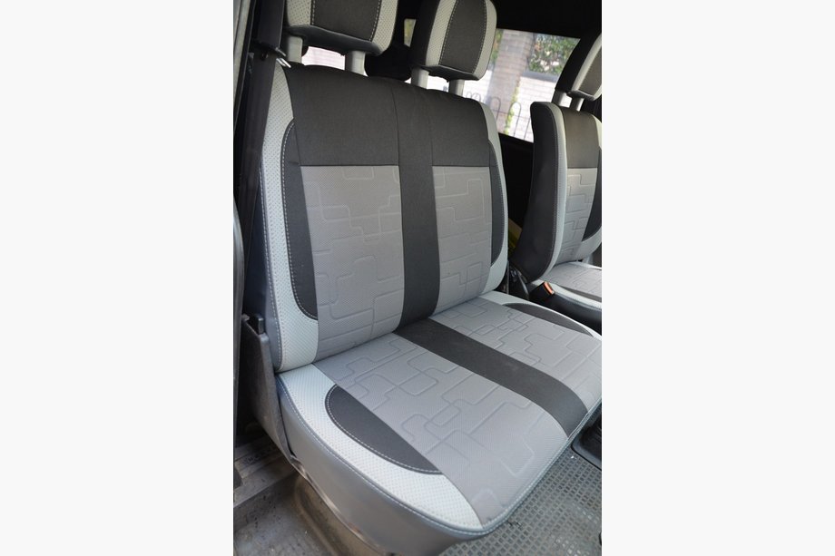 Volkswagen T4 Caravelle/Multivan 1990–2003 Huse Auto (Piele Ecologica↗Textil, Premium) Foto 2