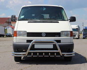 Volkswagen T4 Caravelle/Multivan 1990–2003 Bullbar WT003 Plus-2 (Inox) foto 2