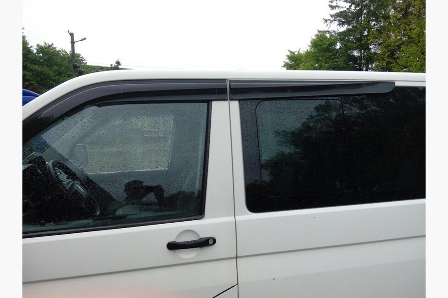 Volkswagen T6 2015-2024 Deflectoare Geamuri (4 buc, Sunplex Sport) Foto 9