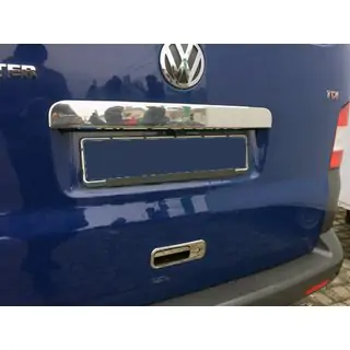 Ornament portbagaj deasupra numarului din inox foto 1