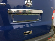Volkswagen T5 Multivan 2003–2010 Ornament portbagaj deasupra numarului din inox Fara inscriptie, Carmos - Otel inoxidabil turcesc foto 1
