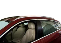BMW X6 F16 2014-2019 Bare longitudinale de plafon integrate crom OEM (Aluminiu, montaj pe adeziv) foto 1