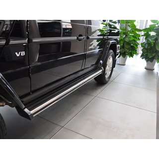 Praguri Laterale OEM (2 buc, Aluminiu) Mercedes G сlass W463 1990-2018 foto 4