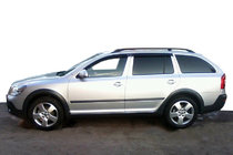 Skoda Octavia II A5 2010-2013 Deflectoare Geamuri SW (4 buc, HIC) foto 10